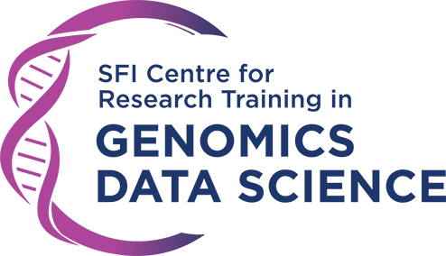 SFI Centre Genomics Data Science Logo